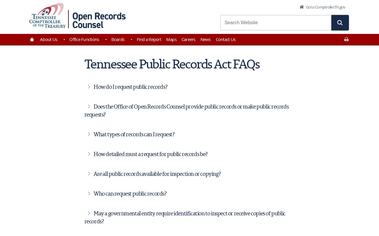 Cocke County 24-hour release records request guidance